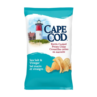 Cape Cod Sea Salt And Vinegar Kettle Cooked Potato Chips