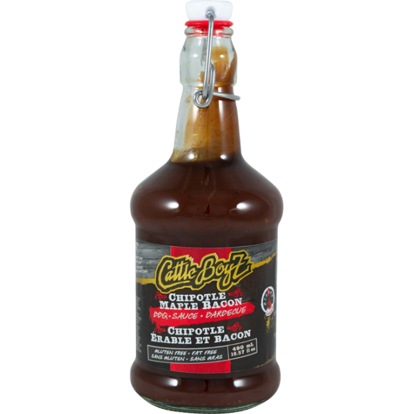 CattleBoyZ Chipolte Maple Bacon BBQ Sauce (Case of 12)